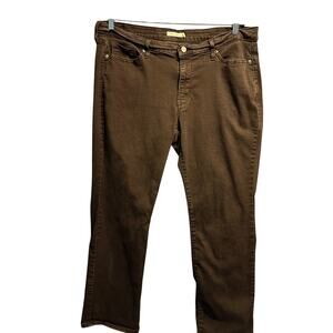 Levi's Ladies Size 18W Black Jeans Classic Straight Black Tab Waist 40